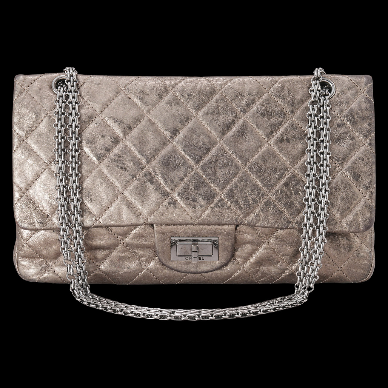 CHANEL(USED)샤넬 2.55 빈티지 라지 플랩백