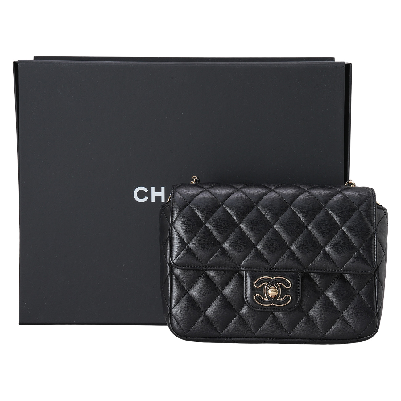 CHANEL(USED)샤넬 AS3783 하트 체인 미니 플랩백