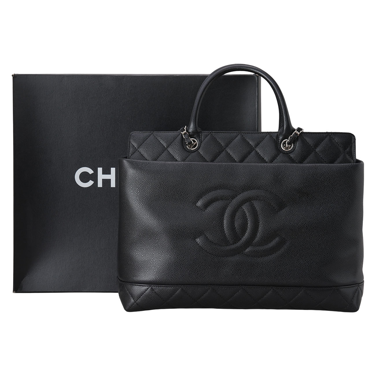 CHANEL(USED)샤넬 CC로고 시즌 쇼퍼백