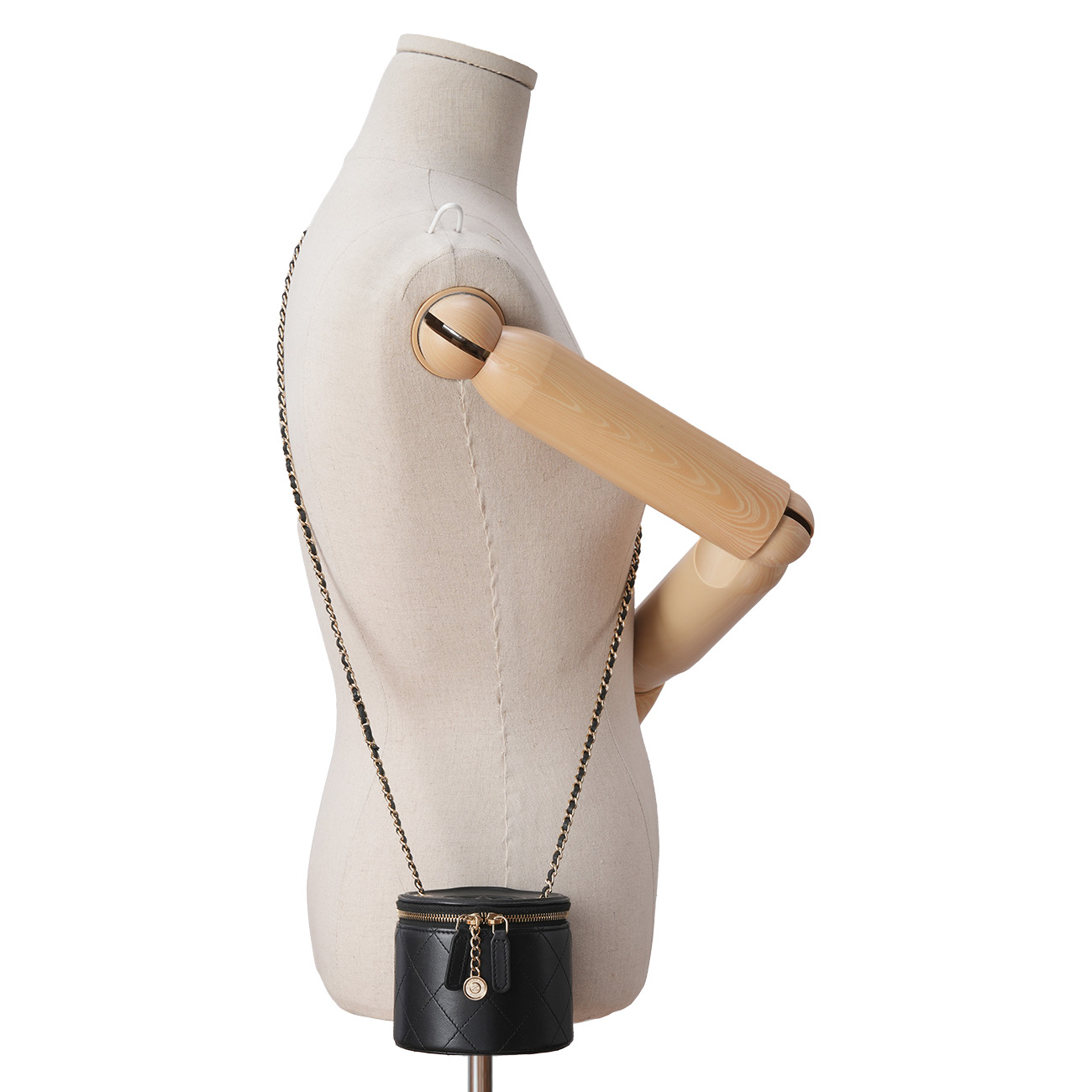 CHANEL(USED)샤넬 원통 베니티
