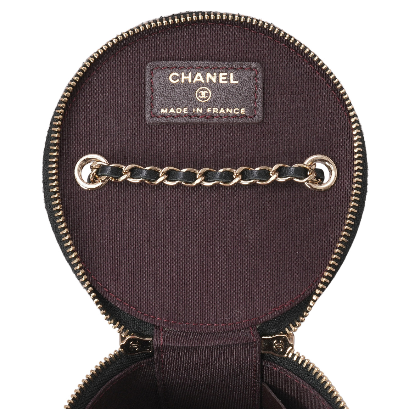 CHANEL(USED)샤넬 원통 베니티