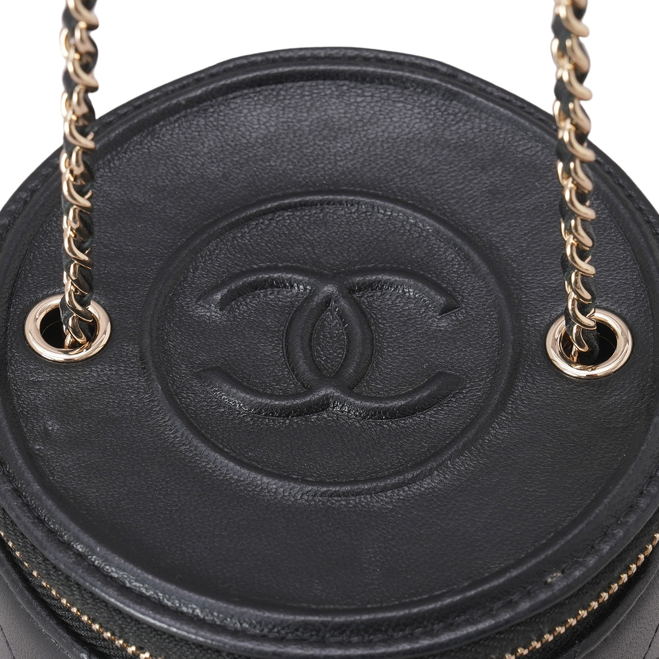 CHANEL(USED)샤넬 원통 베니티