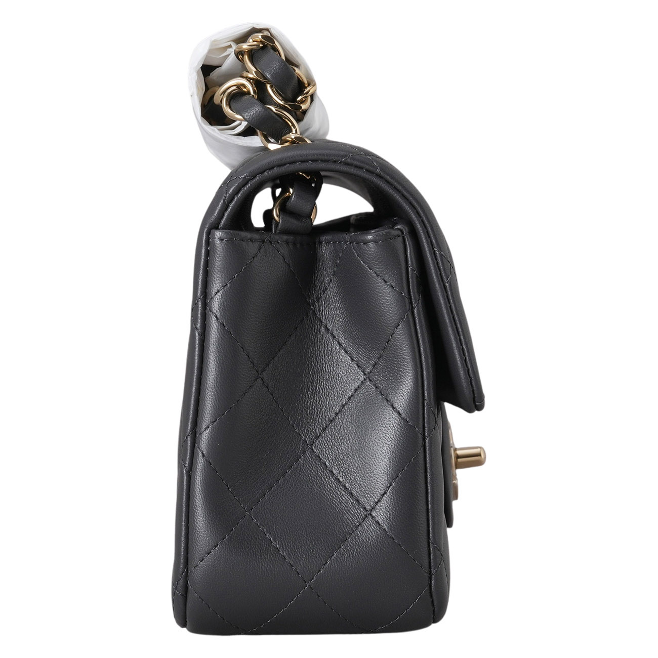 CHANEL(USED)샤넬 A69900 램스킨 뉴미니 클래식 크로스백