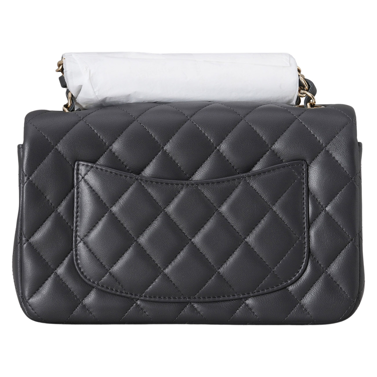 CHANEL(USED)샤넬 A69900 램스킨 뉴미니 클래식 크로스백