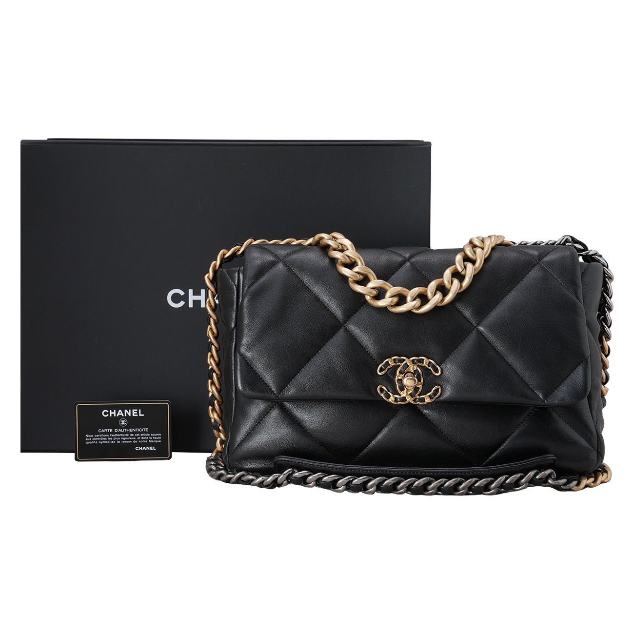 CHANEL(USED)샤넬 19백 라지