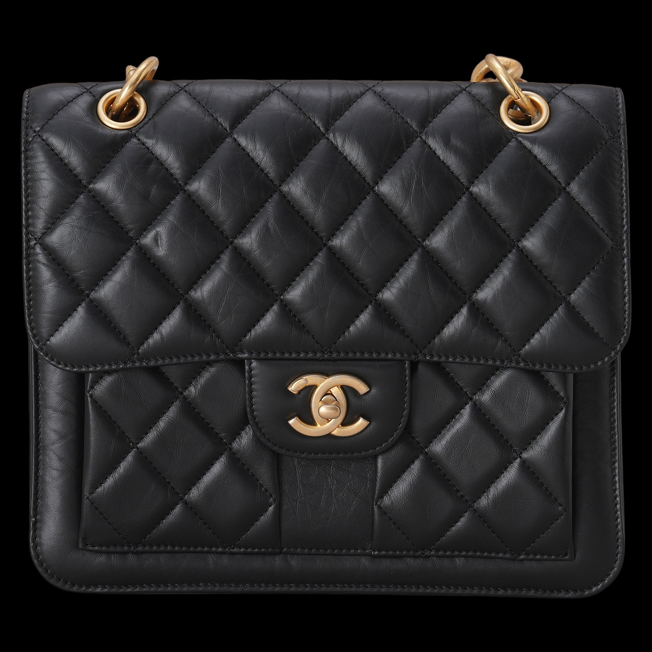 CHANEL(USED) 샤넬 클래식 스퀘어 백팩
