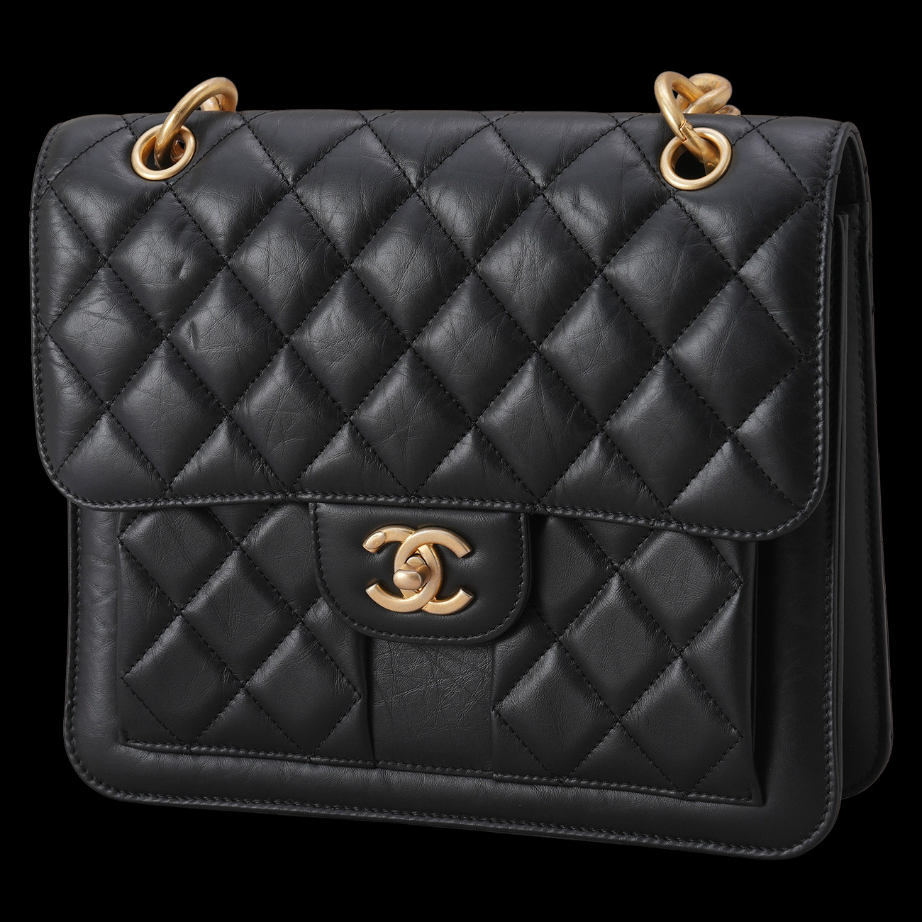 CHANEL(USED) 샤넬 클래식 스퀘어 백팩