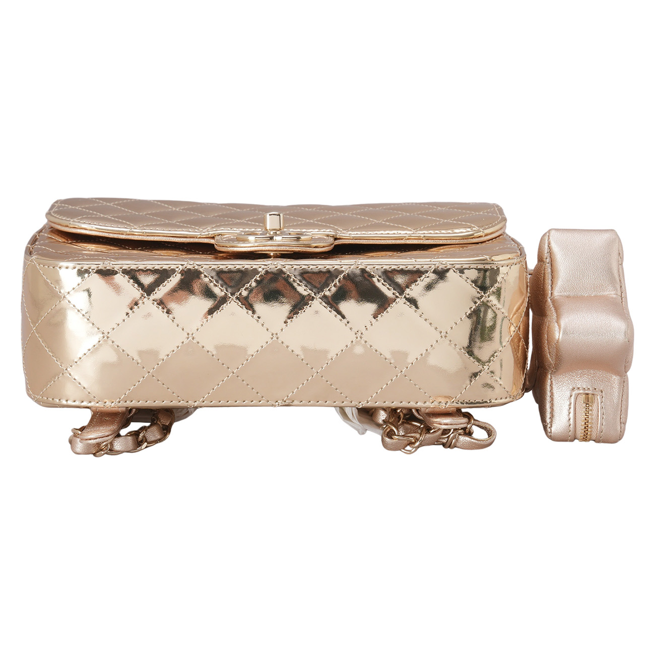CHANEL(USED)샤넬 24C 스타코인 메탈 미러 백팩