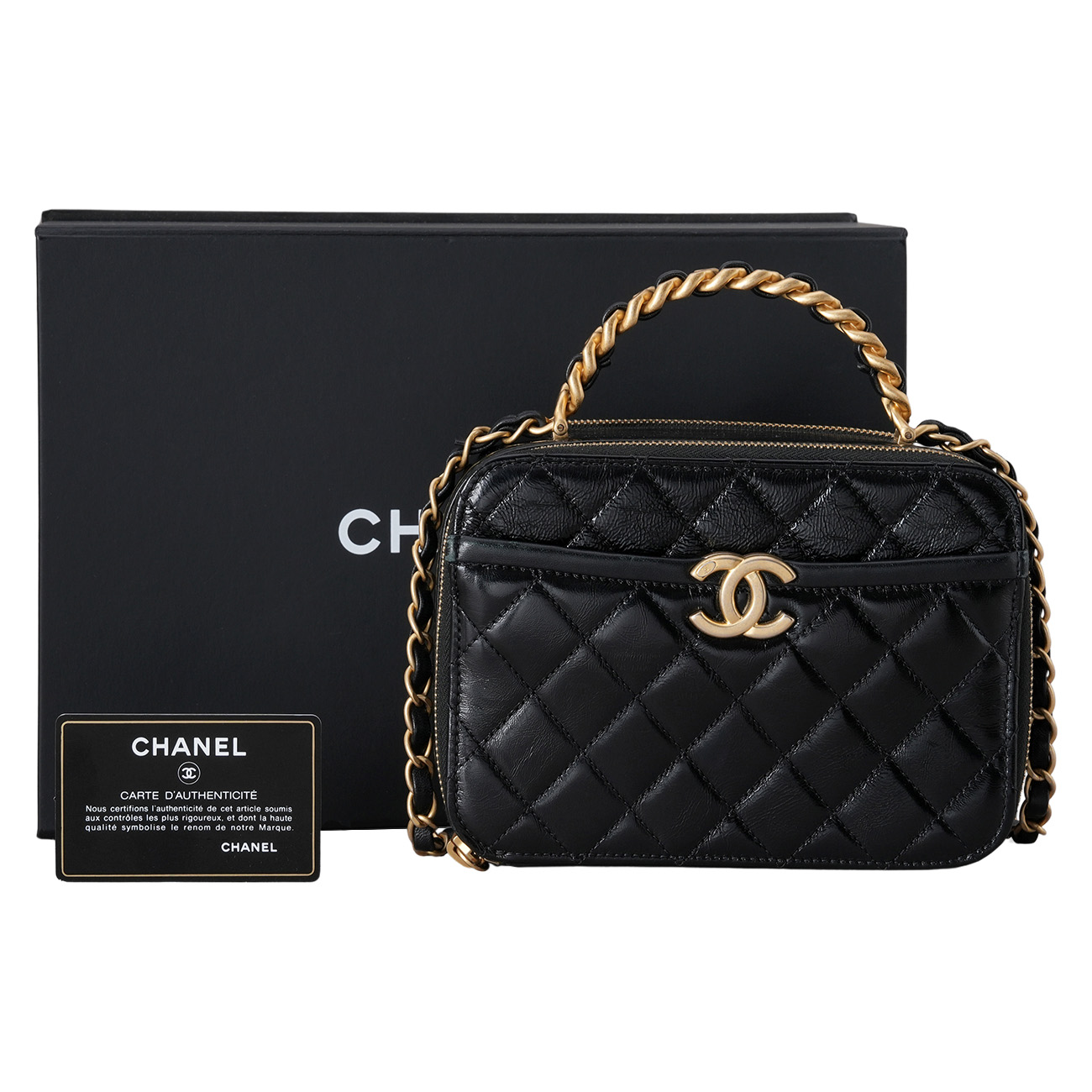 CHANEL(USED)샤넬 시즌 베니티 코스메틱