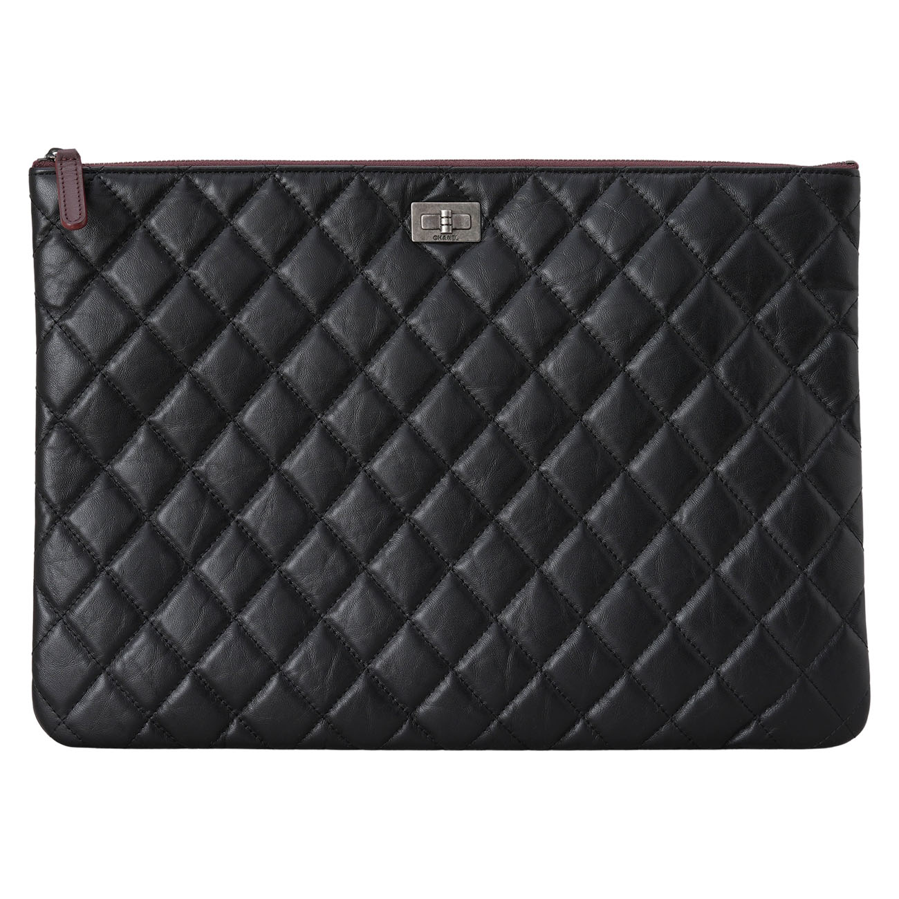 CHANEL(USED)샤넬 2.55 빈티지 클러치 라지