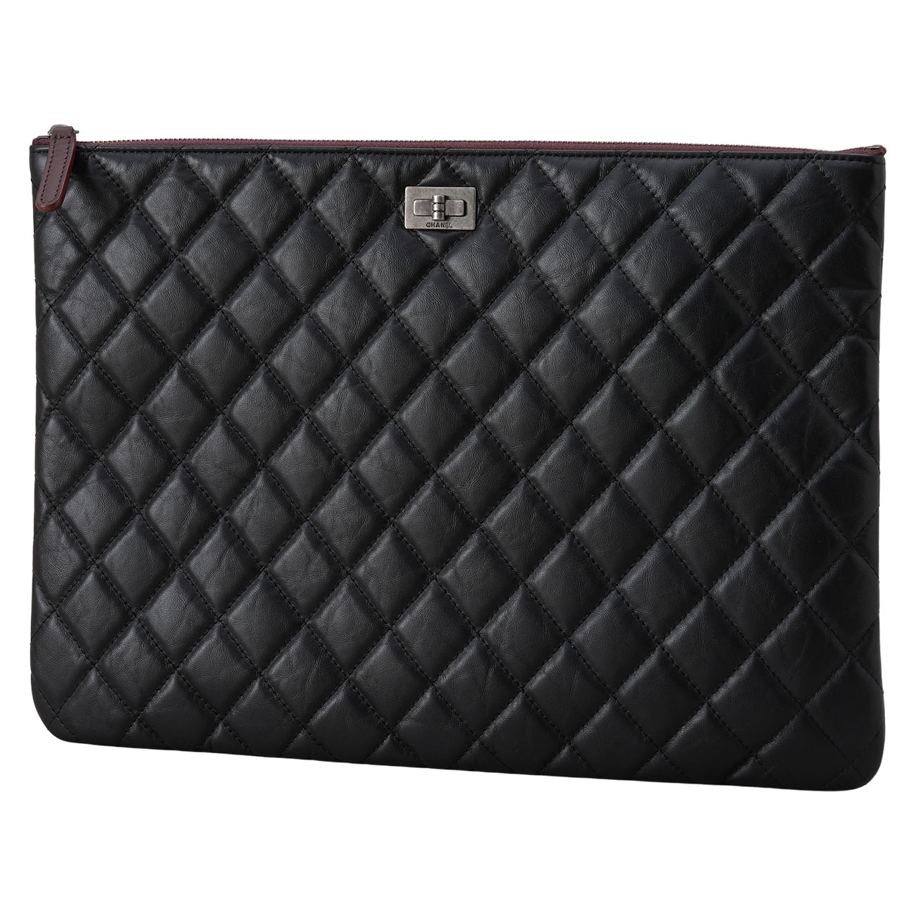 CHANEL(USED)샤넬 2.55 빈티지 클러치 라지