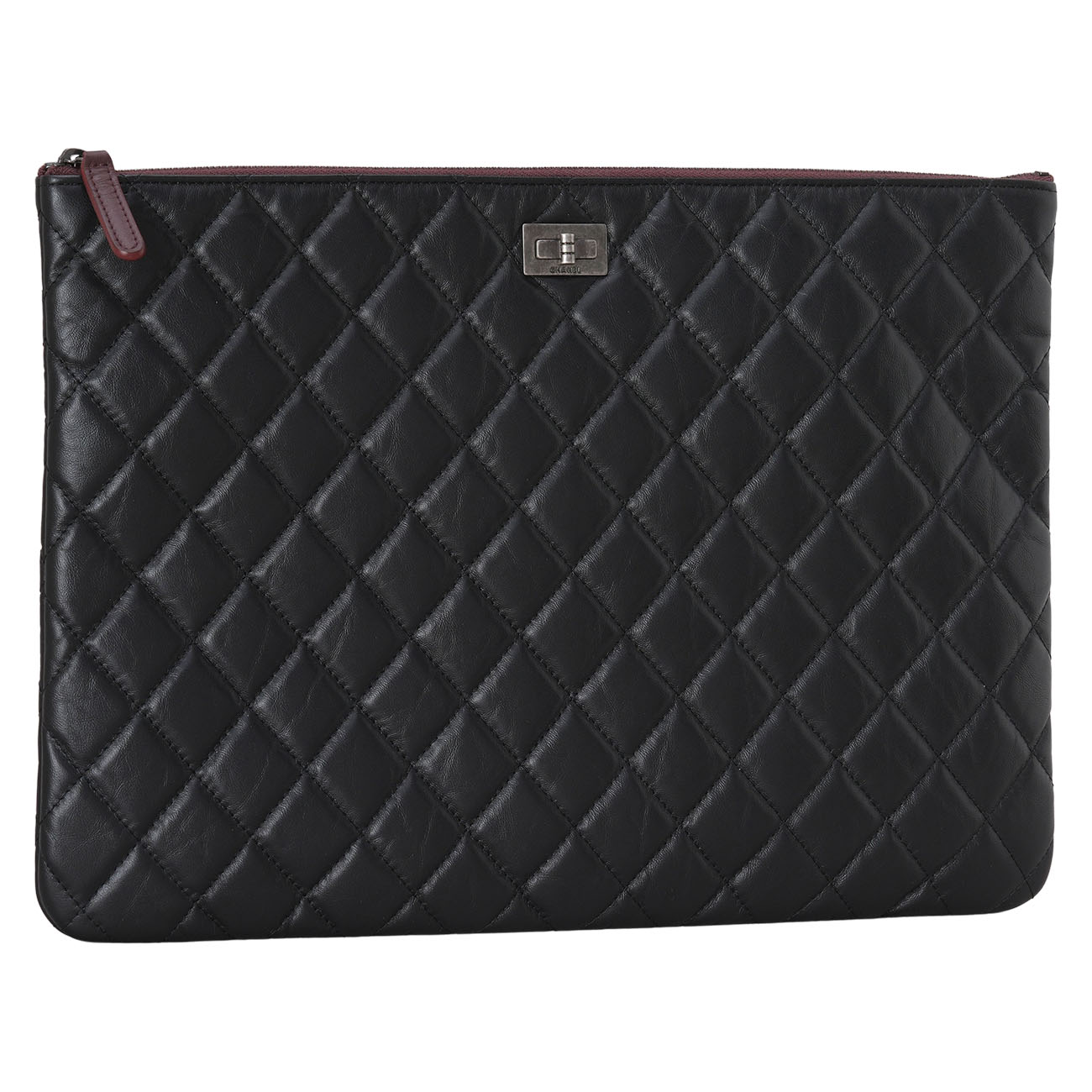 CHANEL(USED)샤넬 2.55 빈티지 클러치 라지