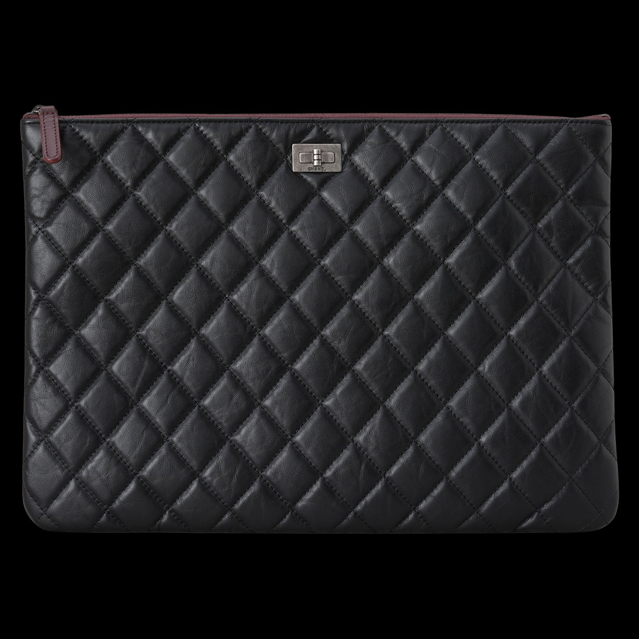 CHANEL(USED)샤넬 2.55 빈티지 클러치 라지