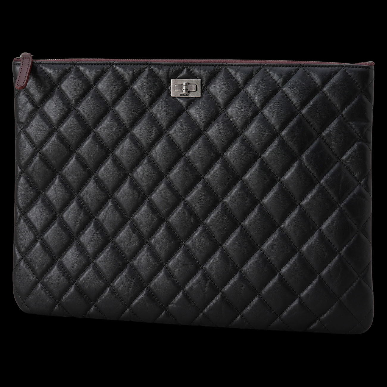 CHANEL(USED)샤넬 2.55 빈티지 클러치 라지
