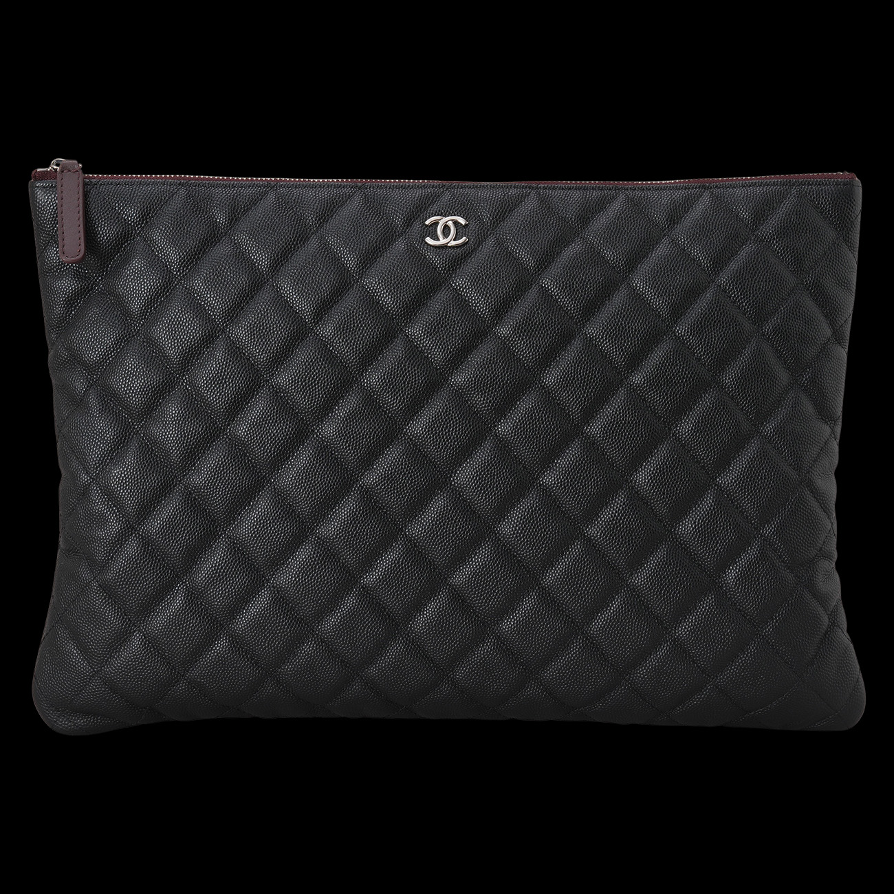 CHANEL(USED)샤넬 캐비어 클래식 클러치 라지