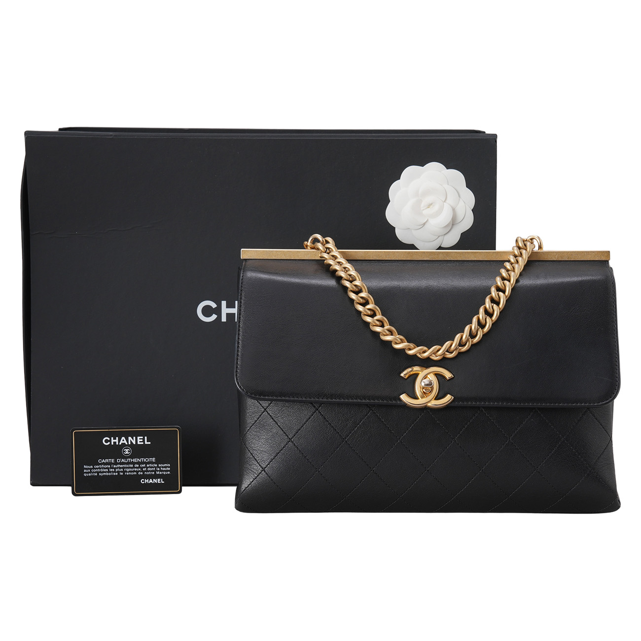 CHANEL(USED)샤넬 시즌 투웨이 플랩백