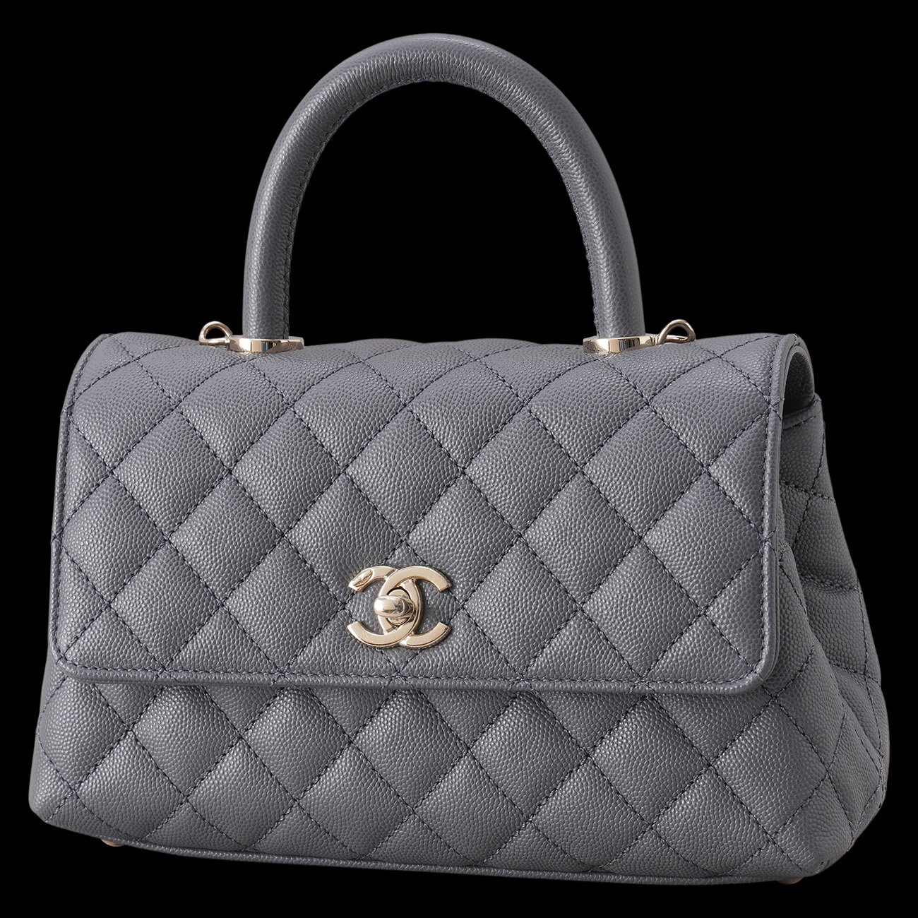 CHANEL(USED)샤넬 캐비어 코코핸들 스몰