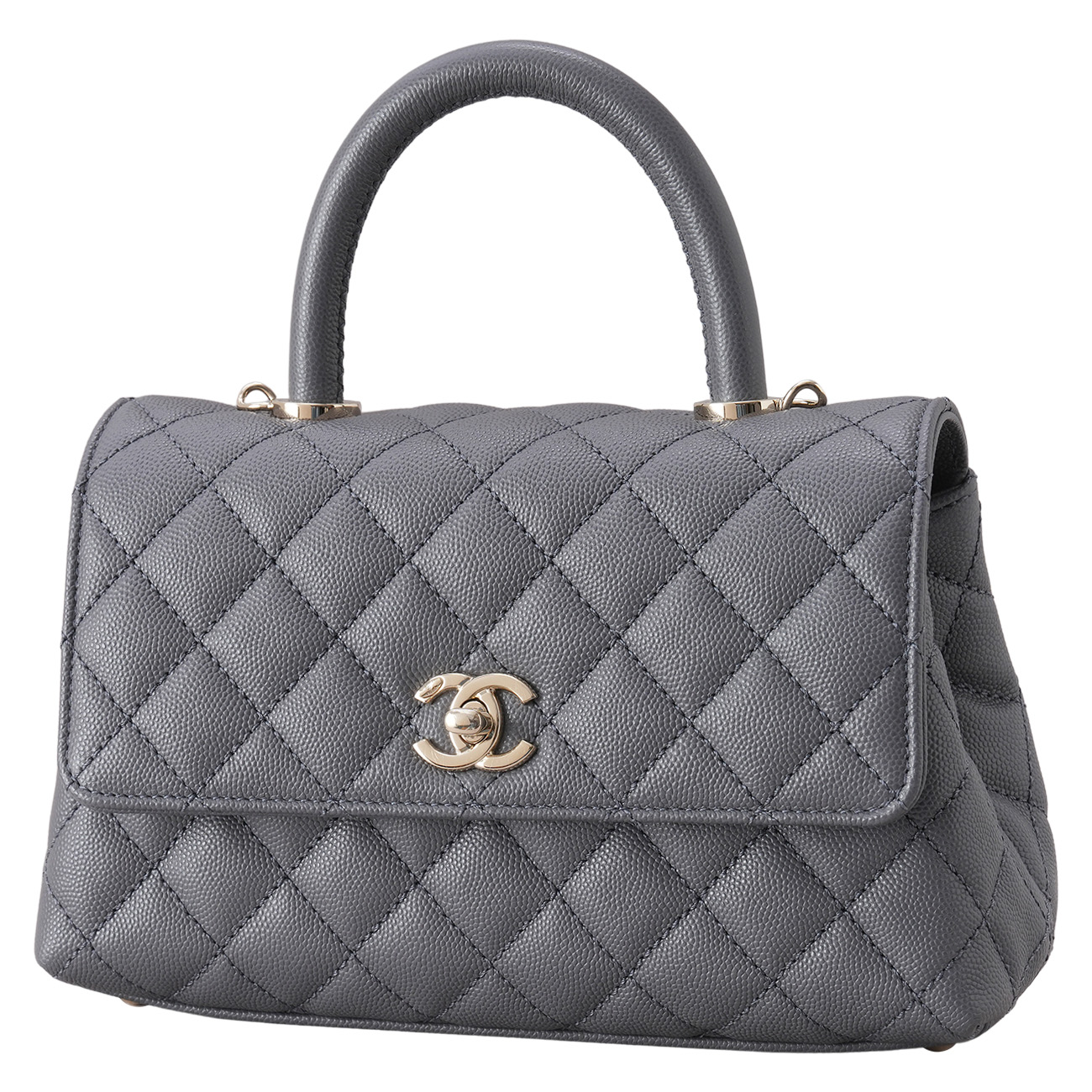 CHANEL(USED)샤넬 캐비어 코코핸들 스몰
