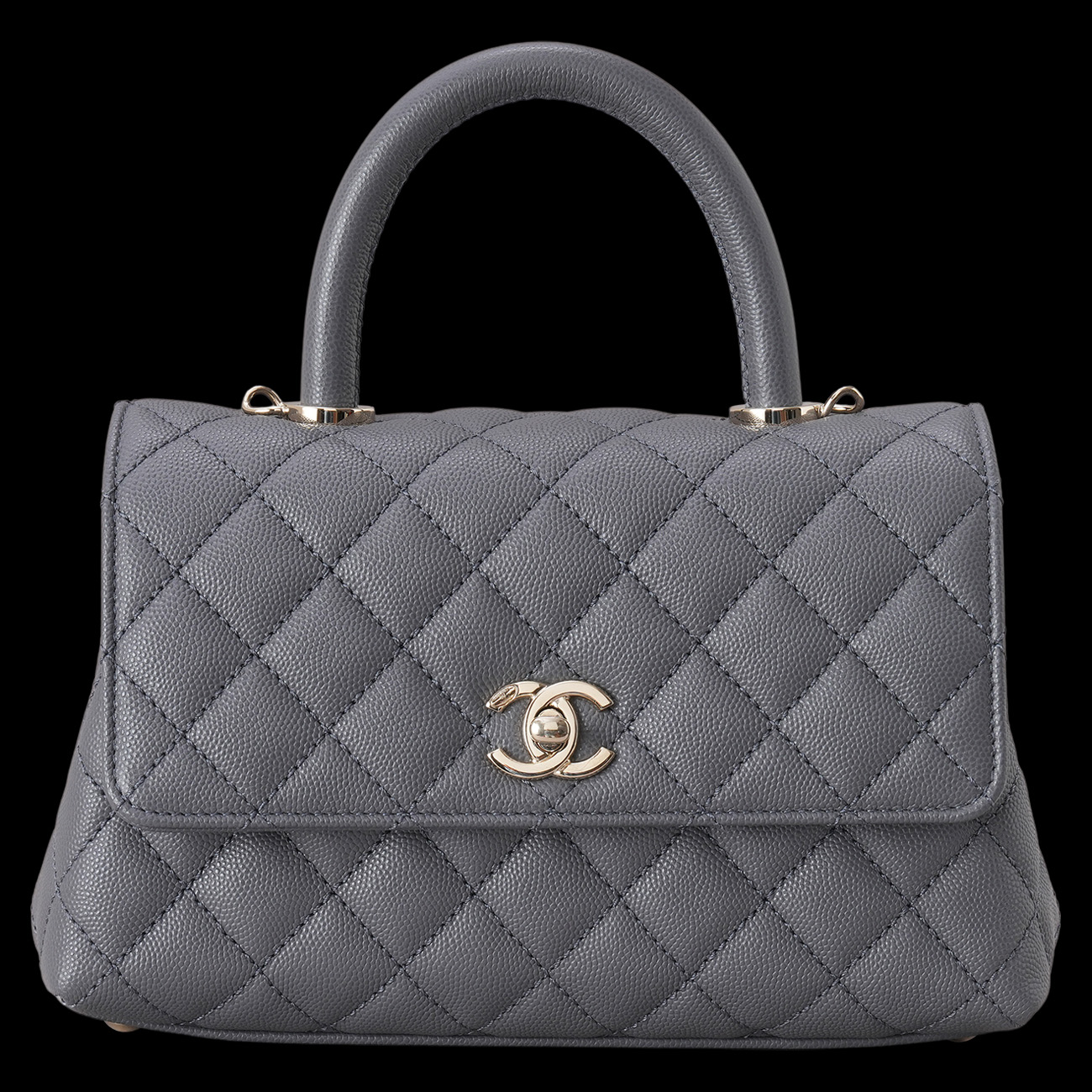 CHANEL(USED)샤넬 캐비어 코코핸들 스몰