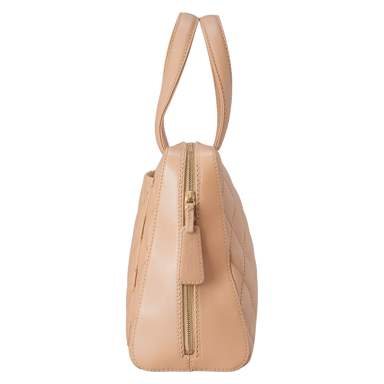 CHANEL(USED)샤넬 CC로고 빈티지 지퍼 토트백