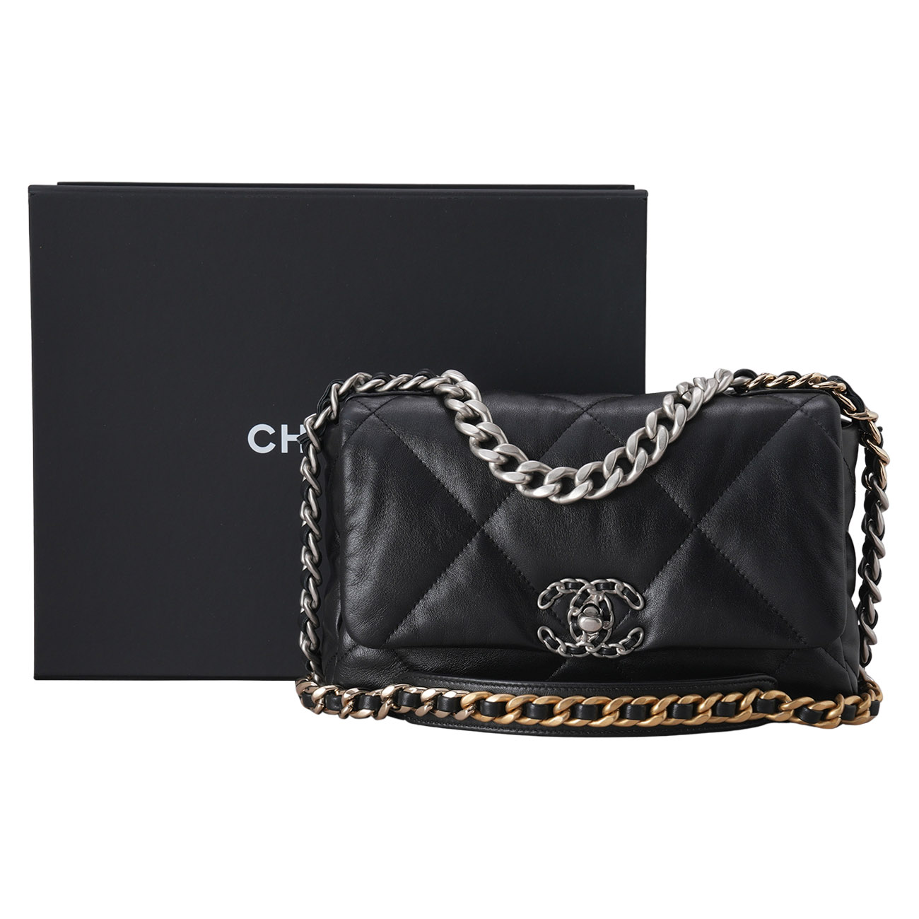 CHANEL(USED)샤넬 19백 미듐