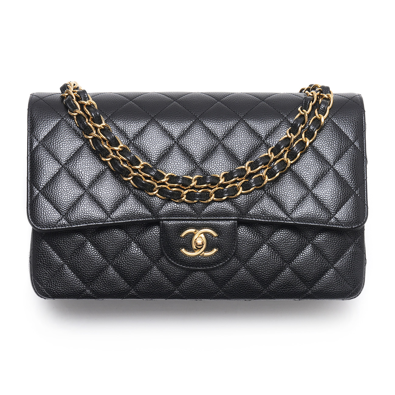 CHANEL(USED)샤넬 캐비어 클래식 라지 플랩백
