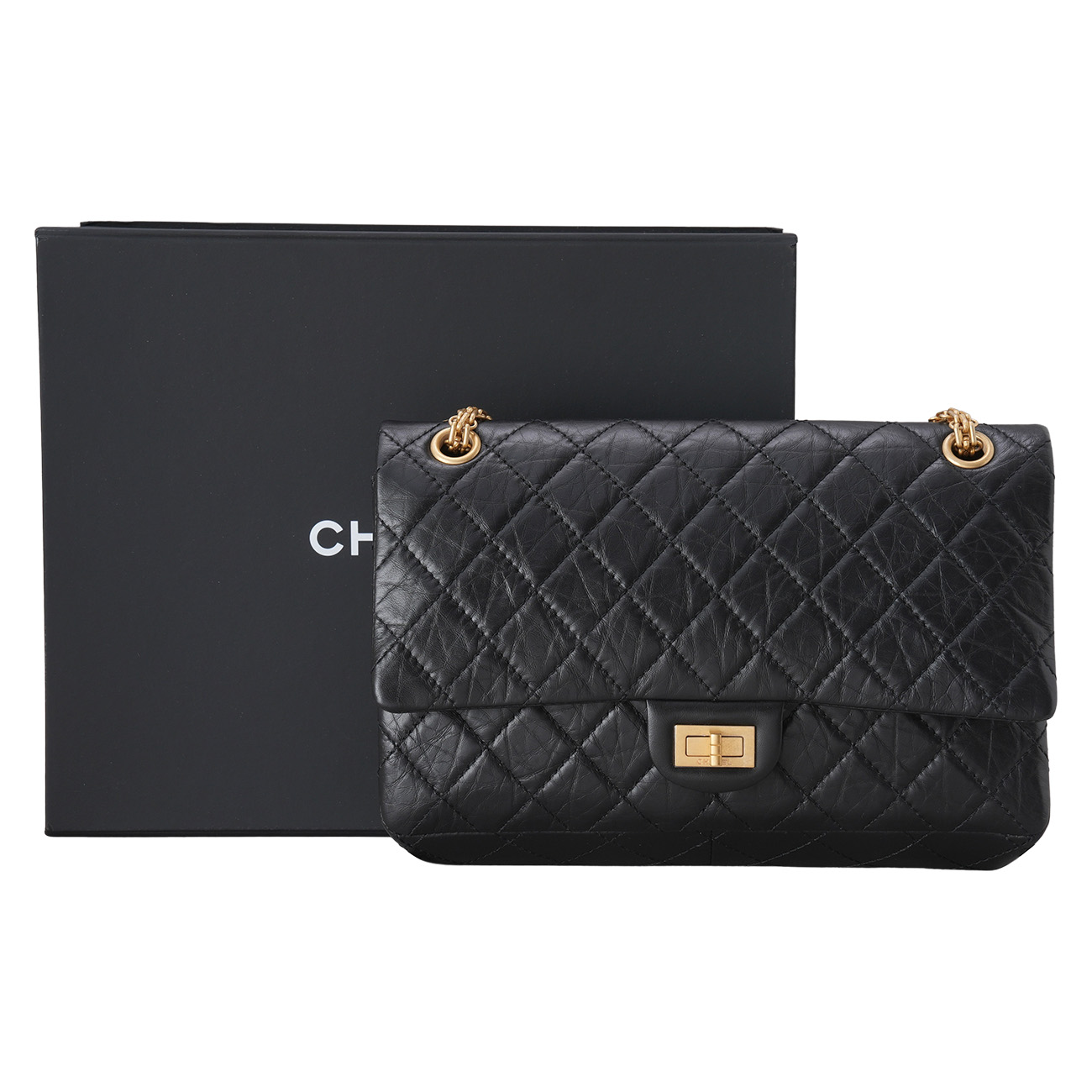 CHANEL(USED)샤넬 A37587 2.55 빈티지 28 플랩백