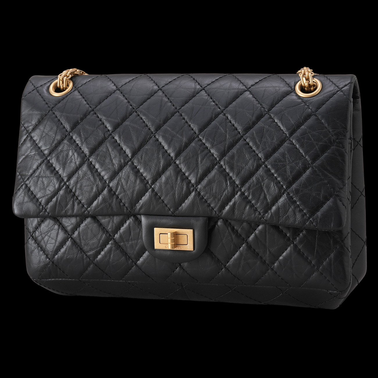 CHANEL(USED)샤넬 A37587 2.55 빈티지 28 플랩백