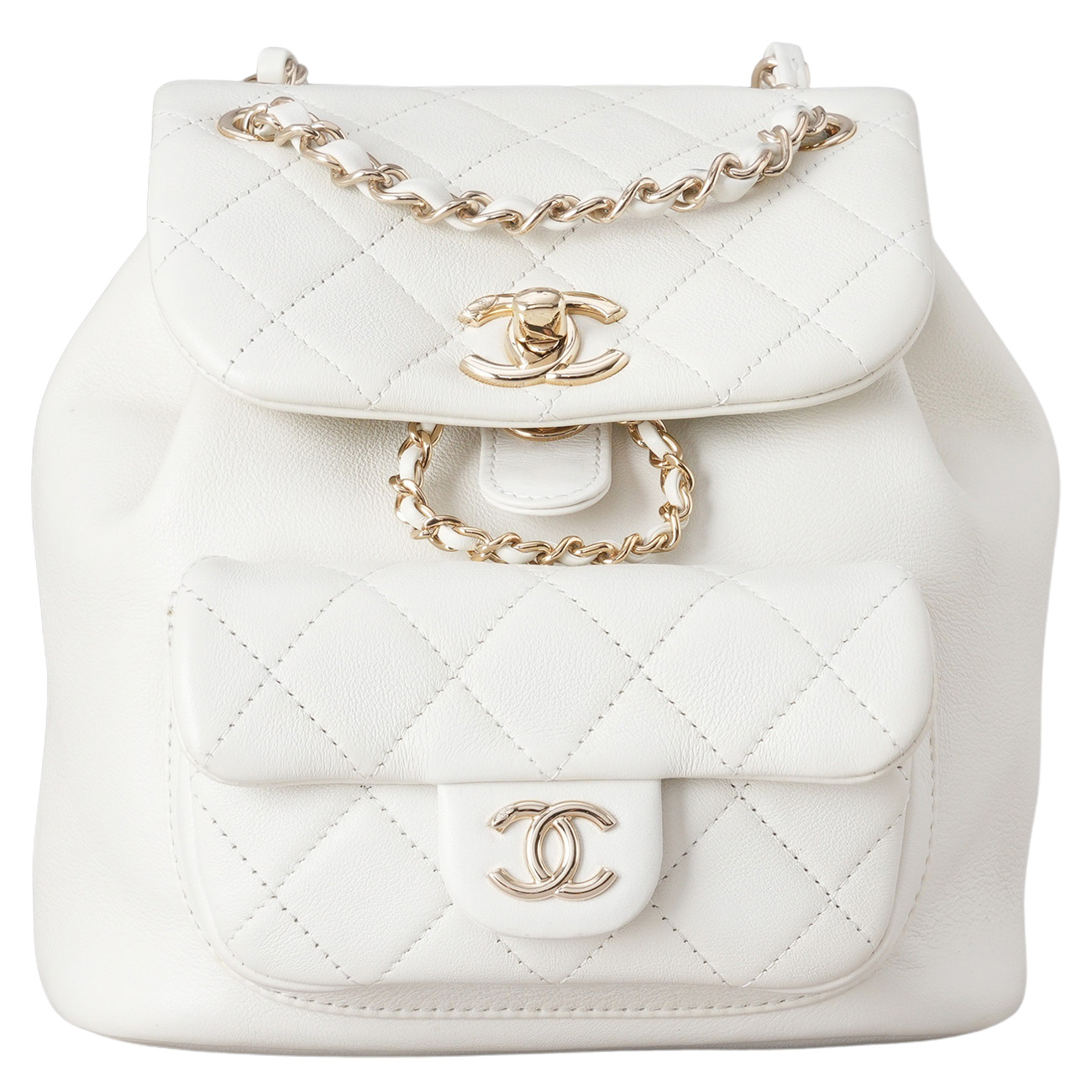 CHANEL(USED)샤넬 듀마 백팩 원포켓 스몰