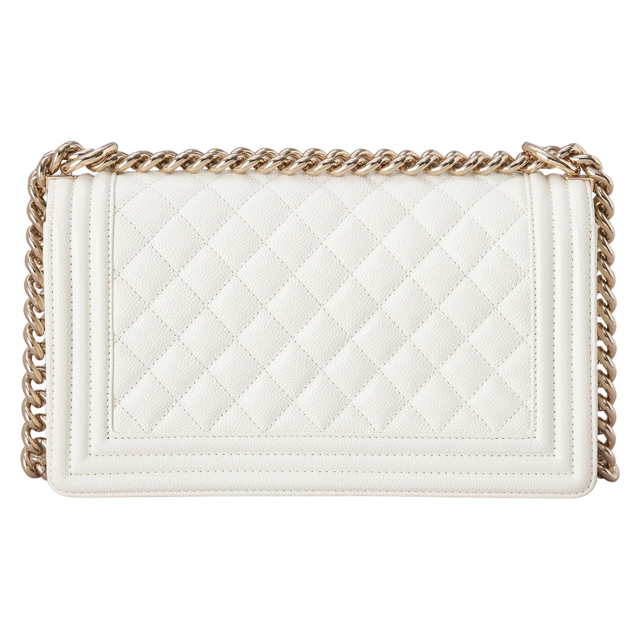 CHANEL(USED)샤넬 캐비어 보이샤넬 미듐
