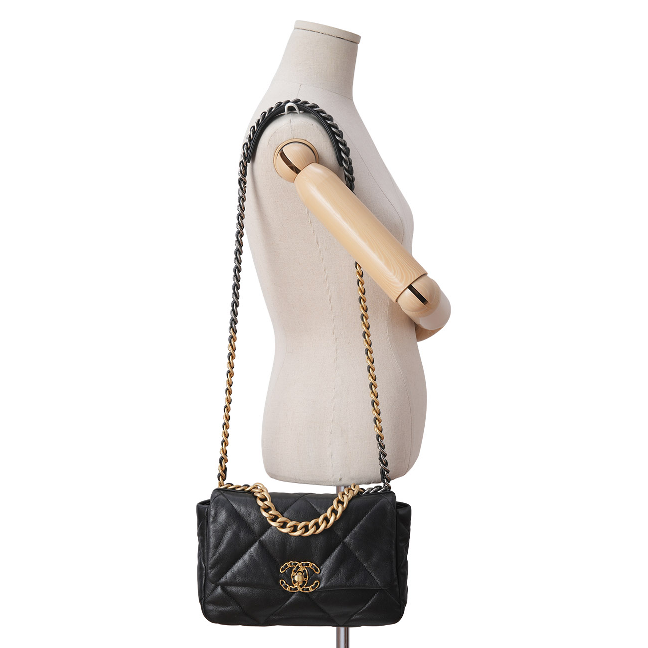 CHANEL(USED)샤넬 19백 미듐