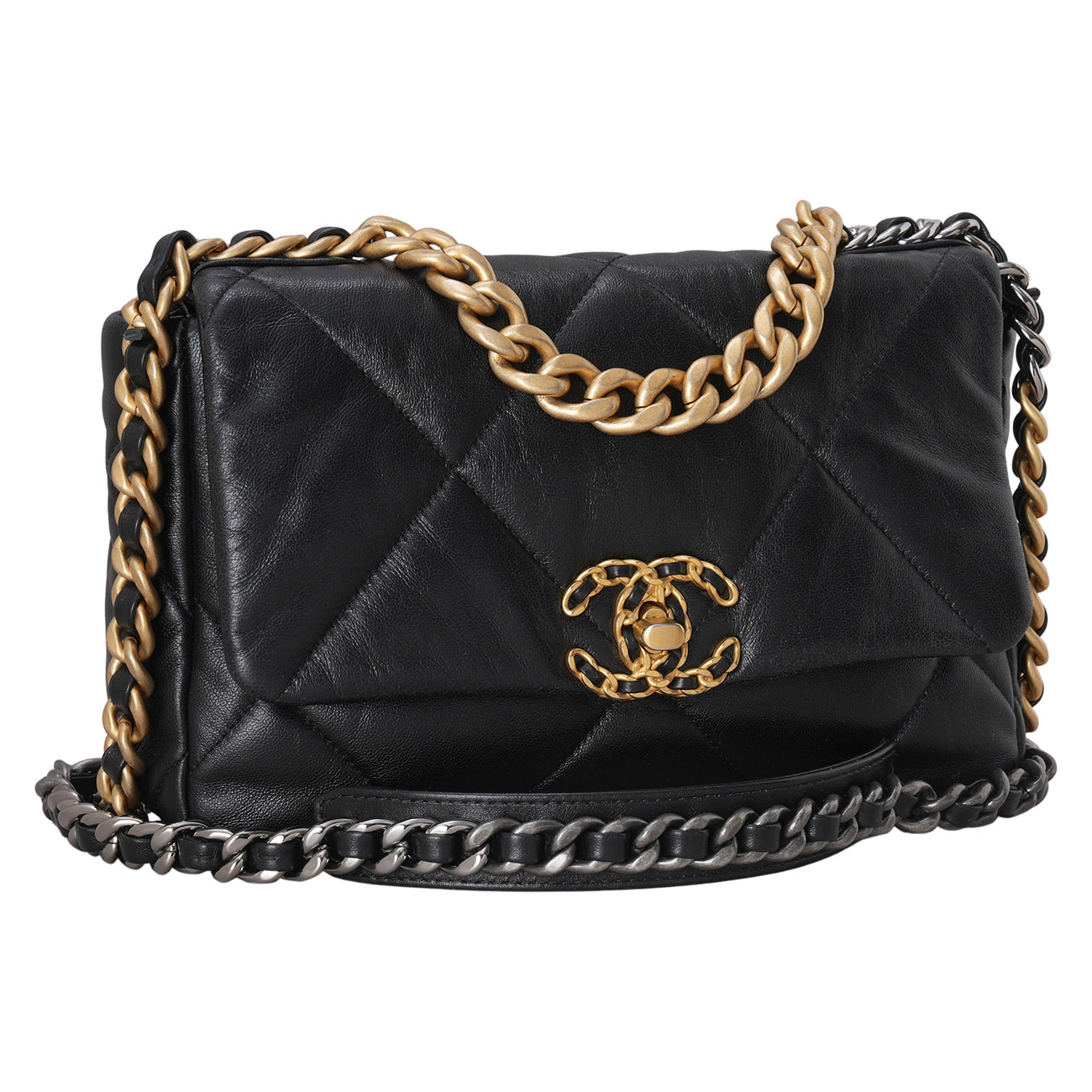 CHANEL(USED)샤넬 19백 미듐