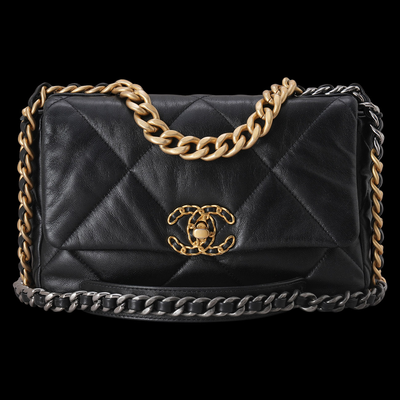 CHANEL(USED)샤넬 19백 미듐