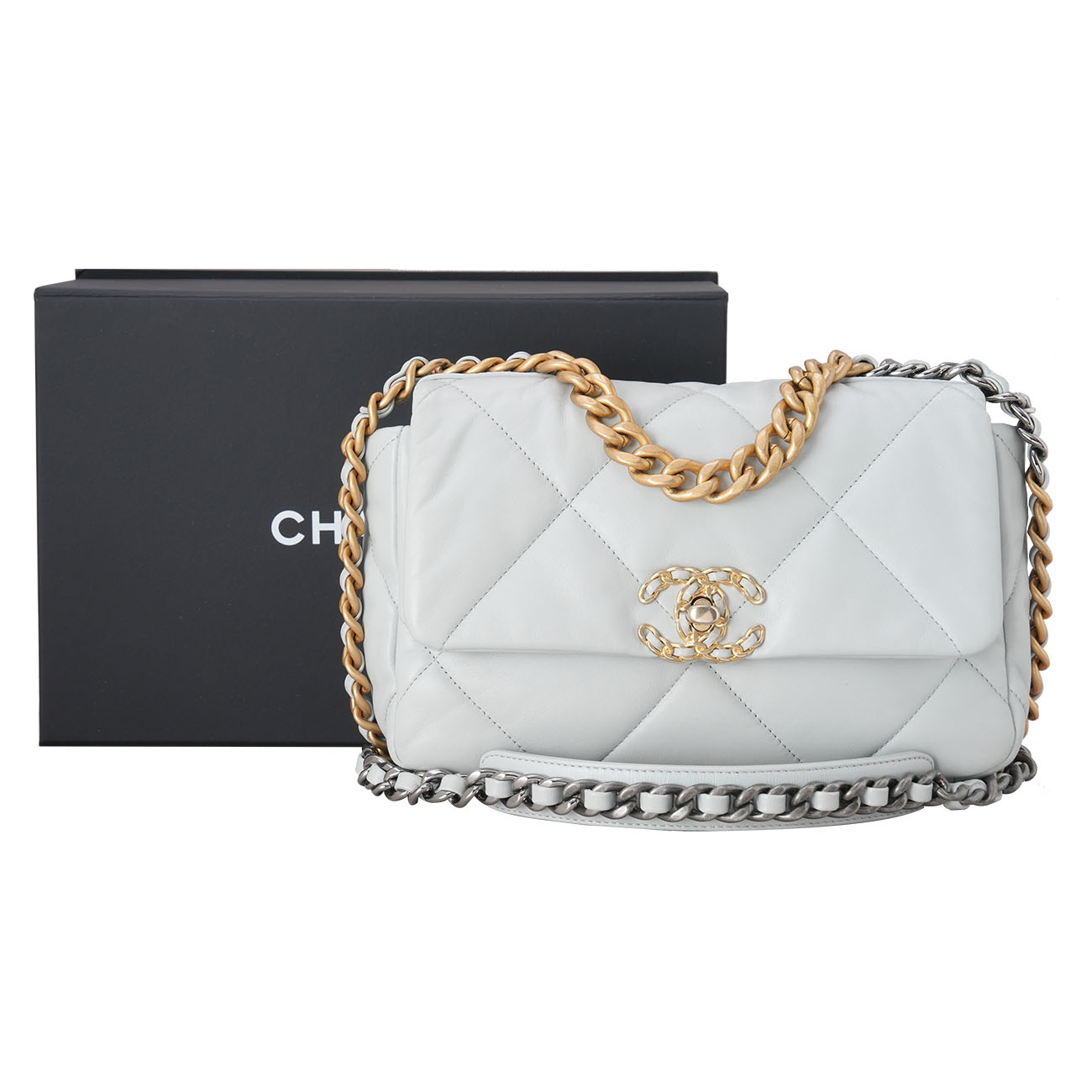 CHANEL(USED)샤넬 19백 미듐