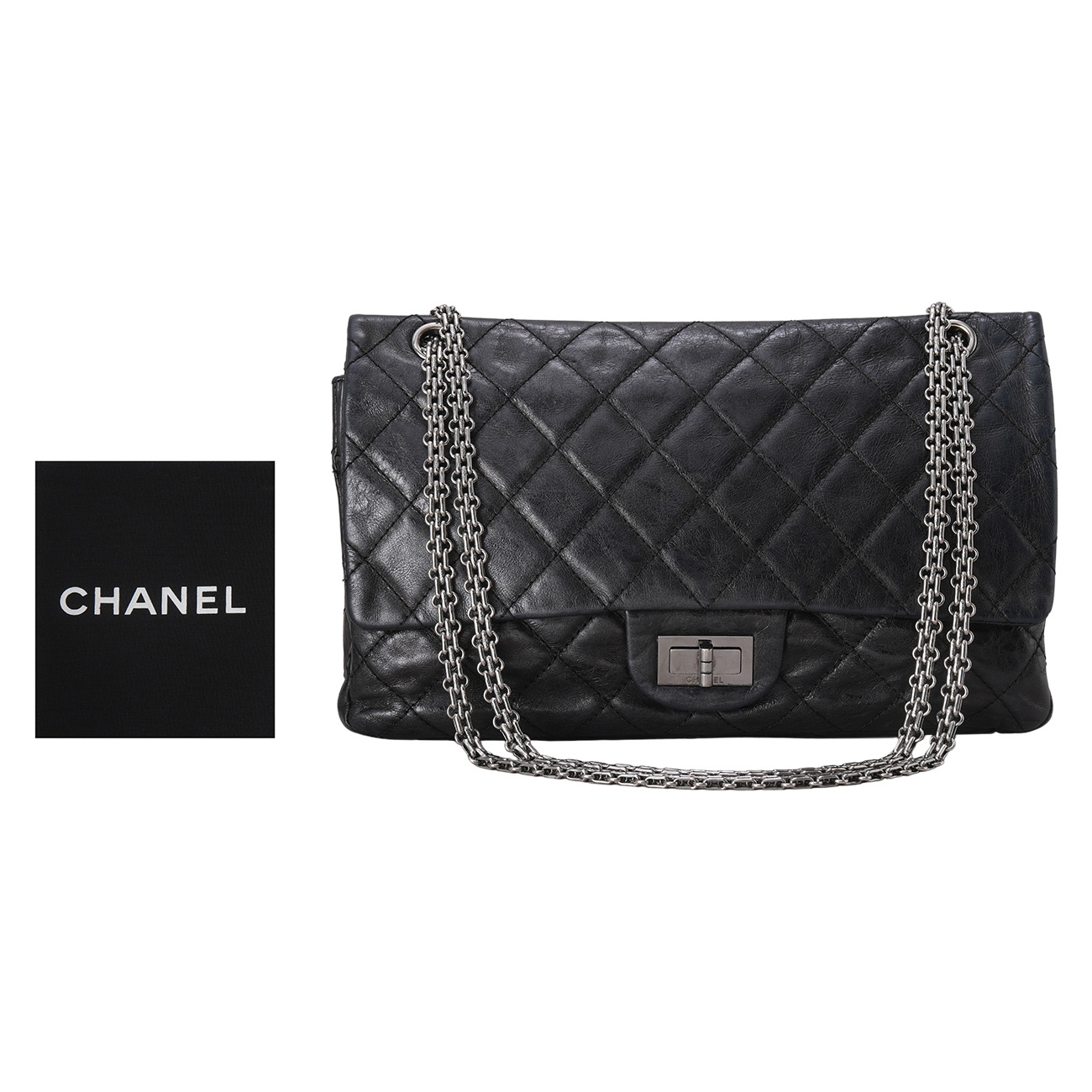 CHANEL(USED)샤넬 2.55 빈티지 32 플랩백