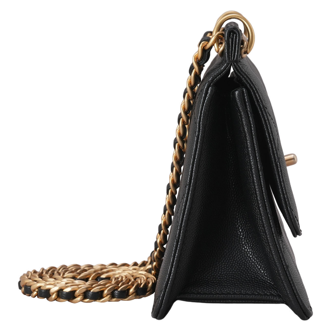 CHANEL(USED)샤넬 AS4169 시즌 캐비어 스몰 플랩백