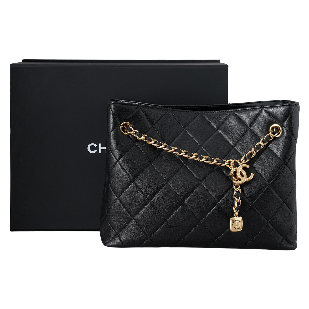 CHANEL(USED)샤넬 AS5743 시즌 스몰 쇼핑백