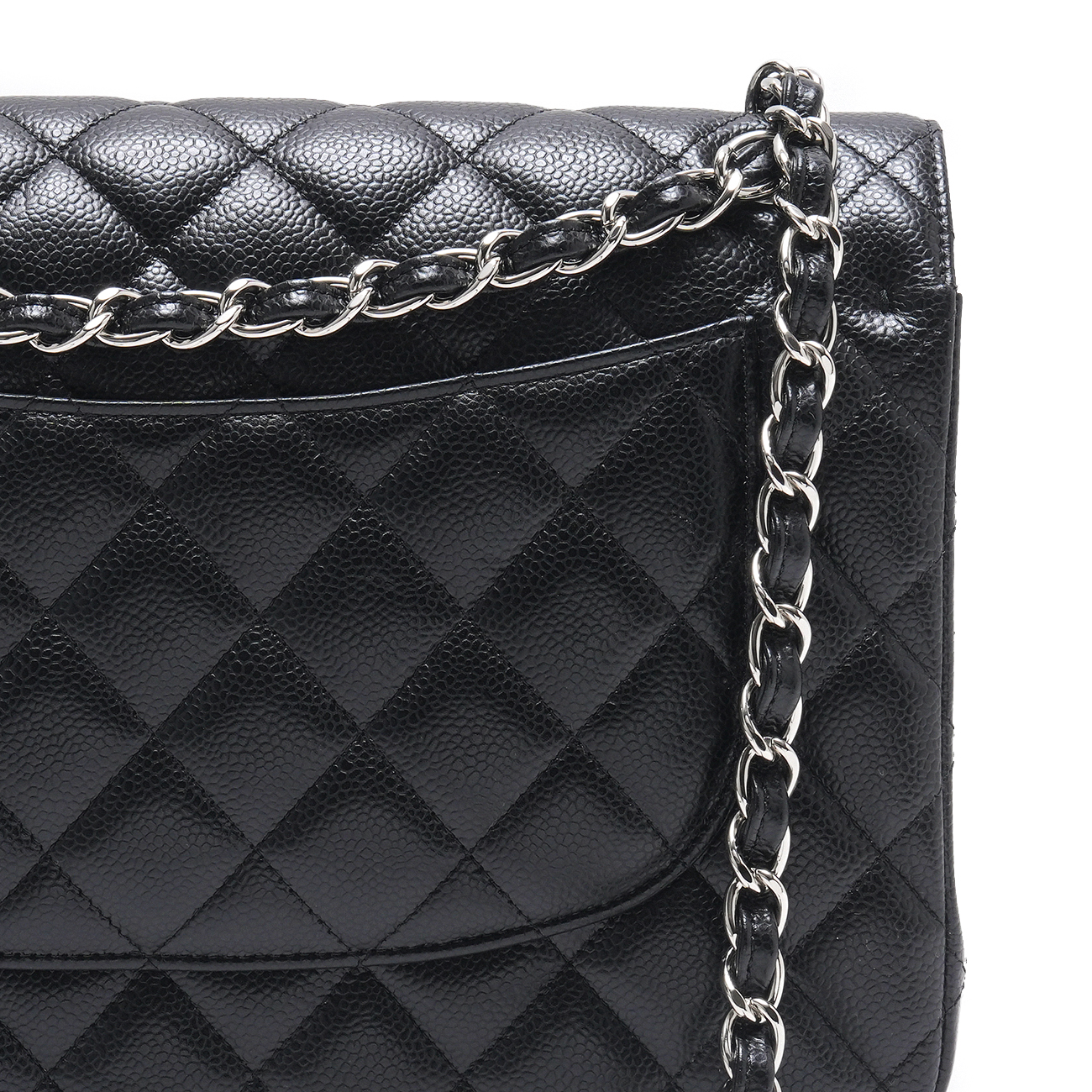 CHANEL(USED)샤넬 캐비어 클래식 라지 플랩백