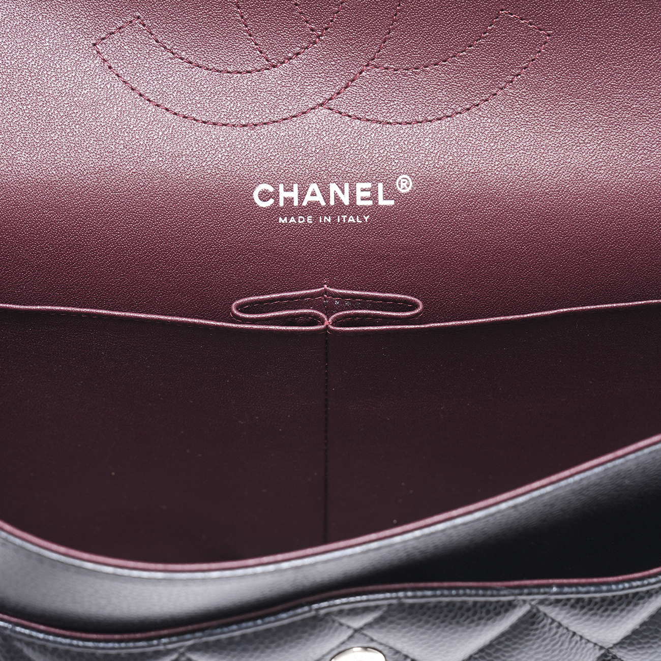 CHANEL(USED)샤넬 캐비어 클래식 라지 플랩백