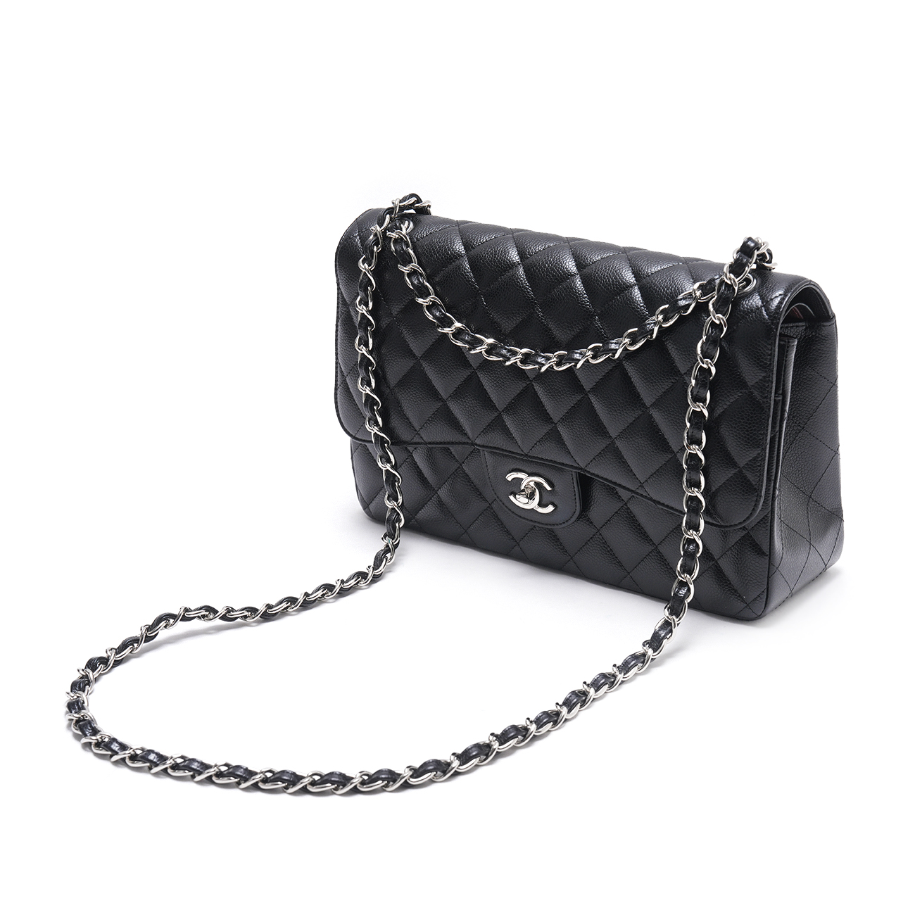 CHANEL(USED)샤넬 캐비어 클래식 라지 플랩백