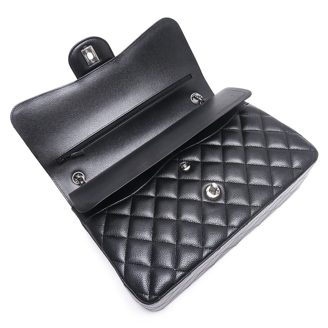 CHANEL(USED)샤넬 캐비어 클래식 라지 플랩백