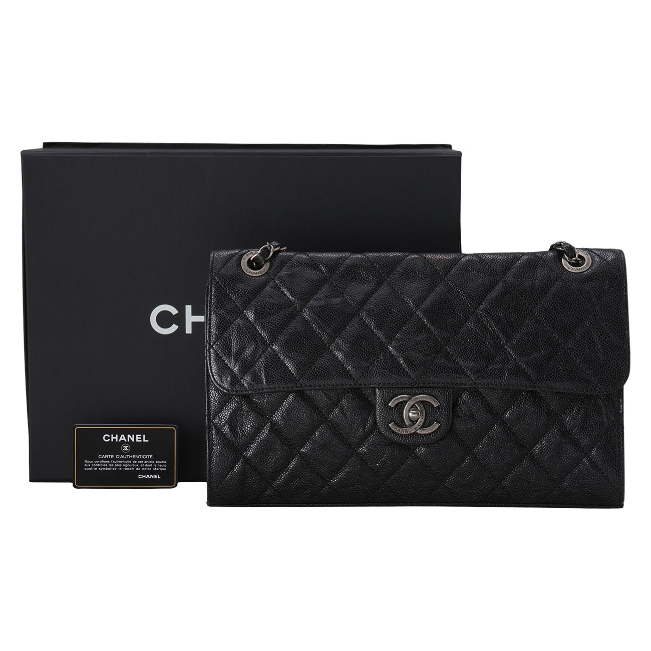 CHANEL(USED)샤넬 시즌 체인 플랩백