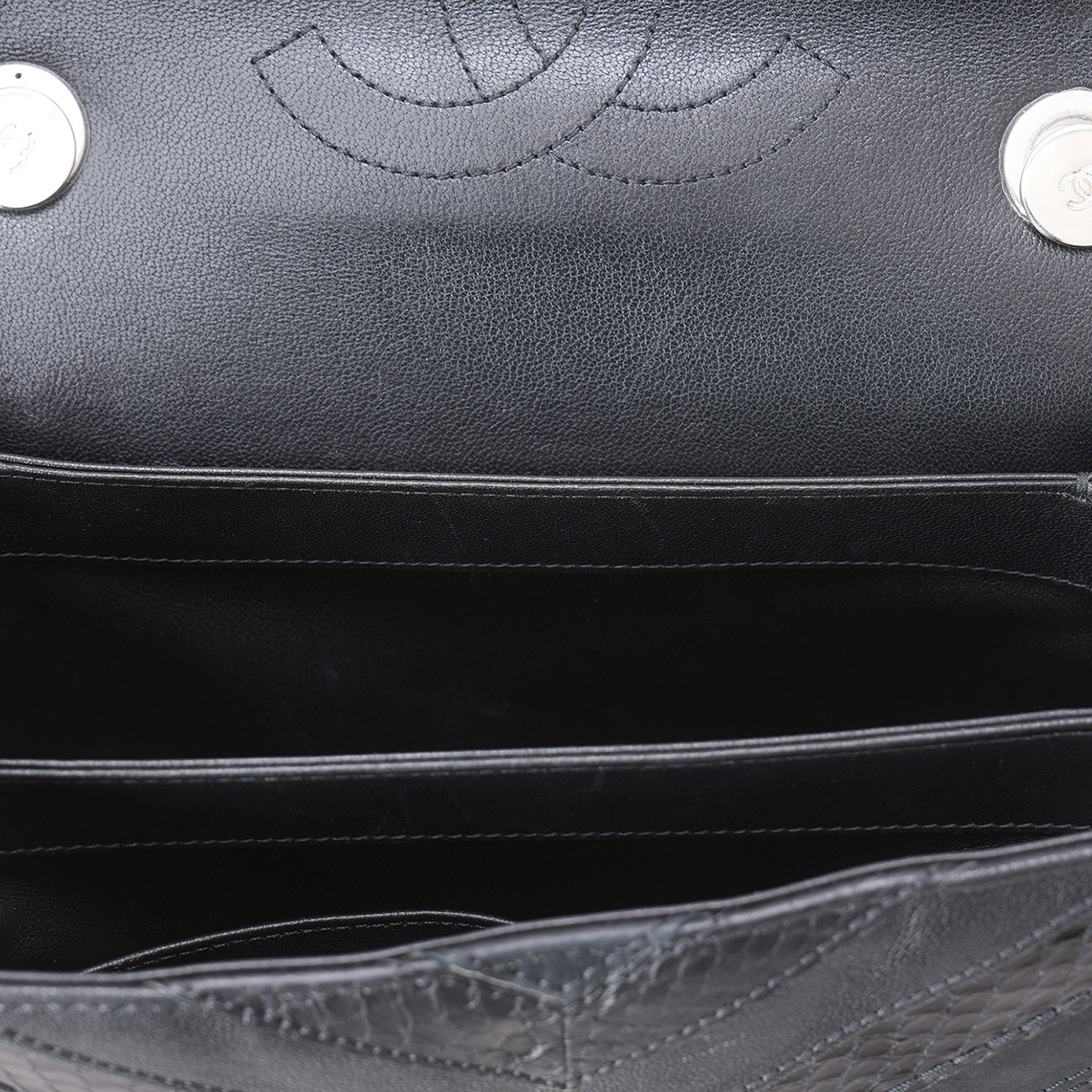CHANEL(USED)샤넬 시즌 쉐브론 파이톤 트렌디 CC 스몰