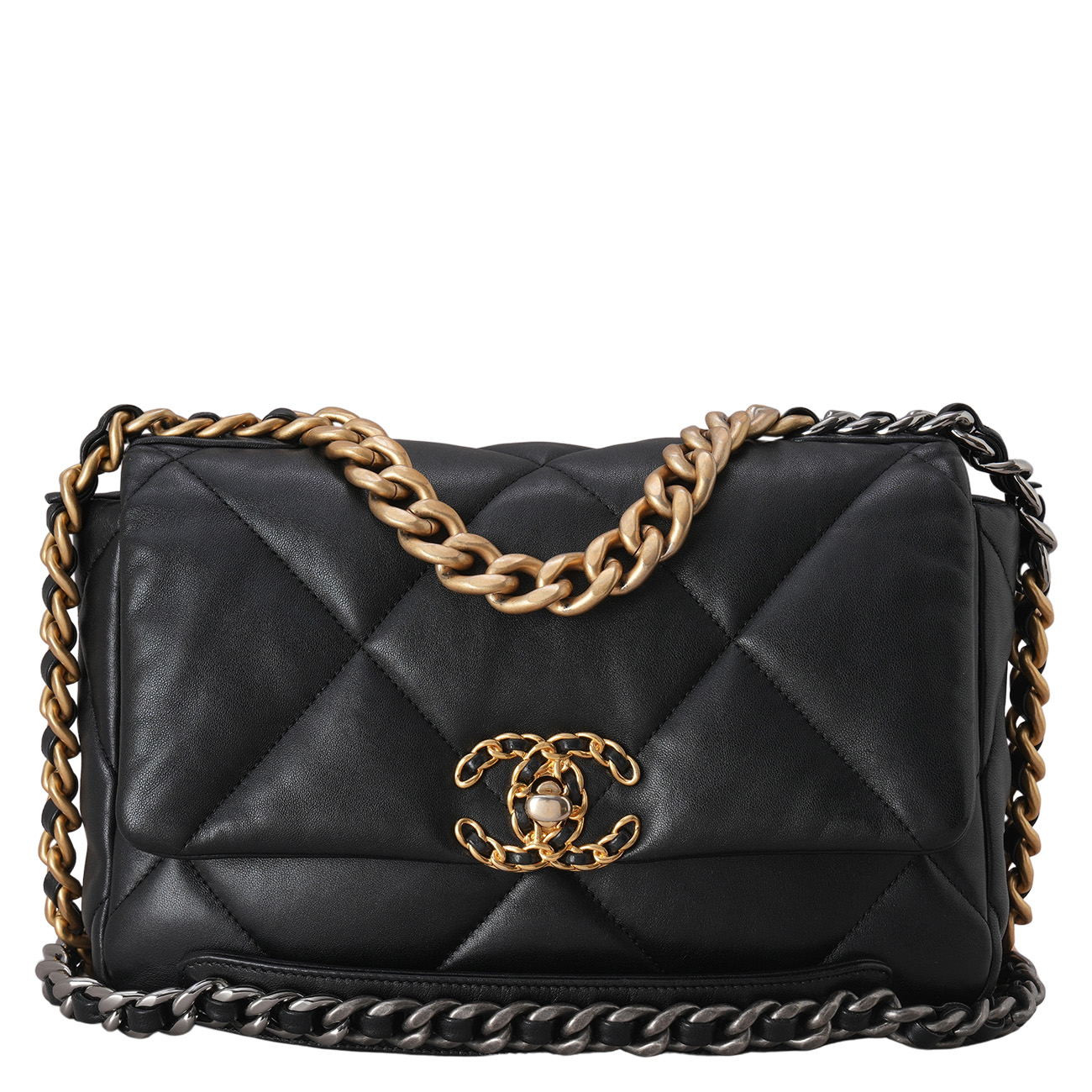 CHANEL(USED)샤넬 19백 미듐
