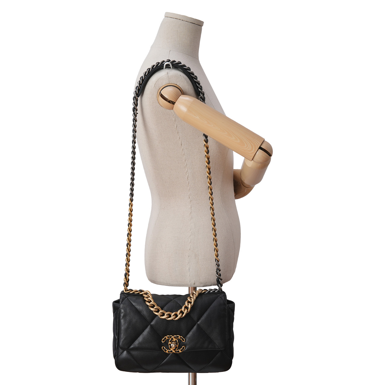 CHANEL(USED)샤넬 19백 미듐