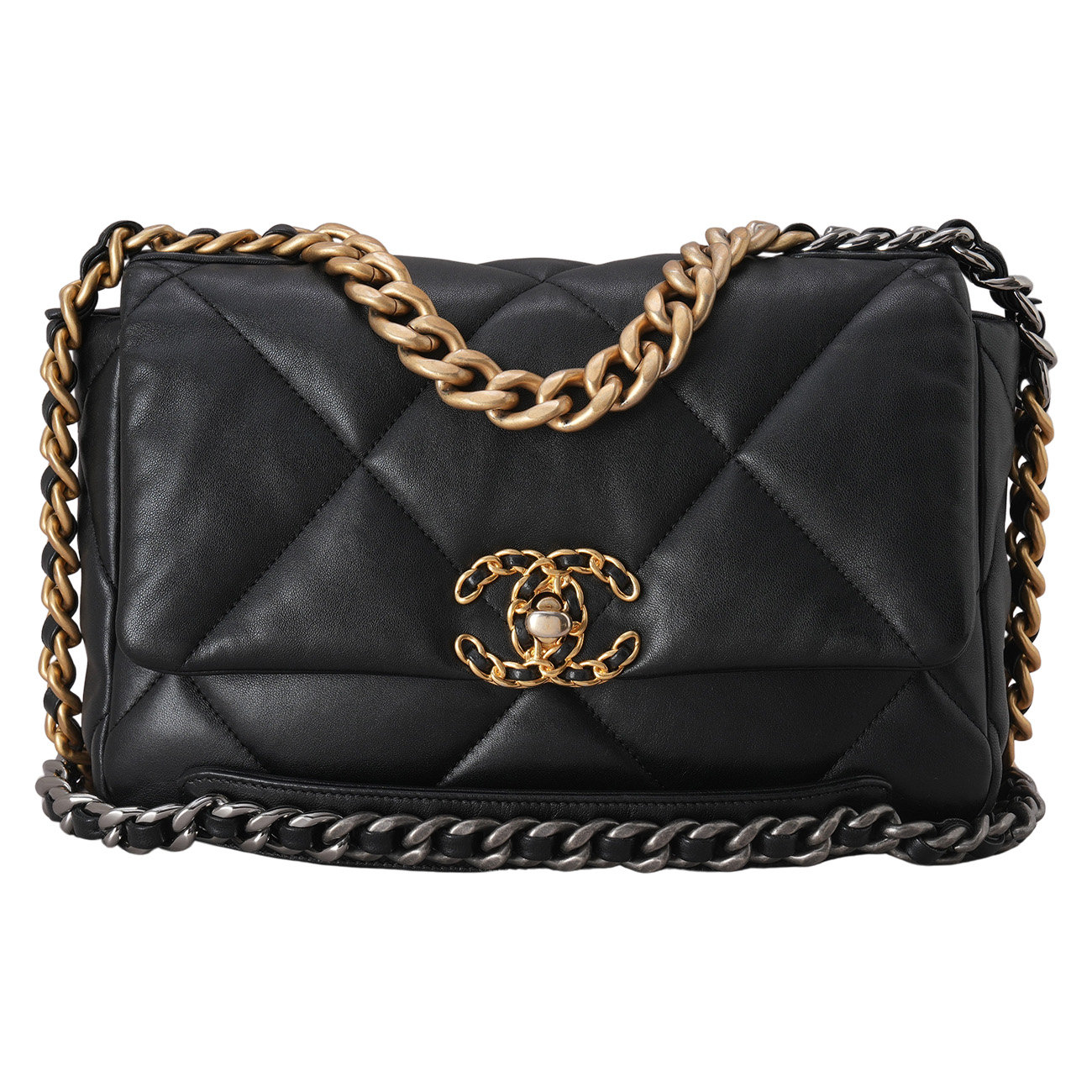 CHANEL(USED)샤넬 19백 미듐