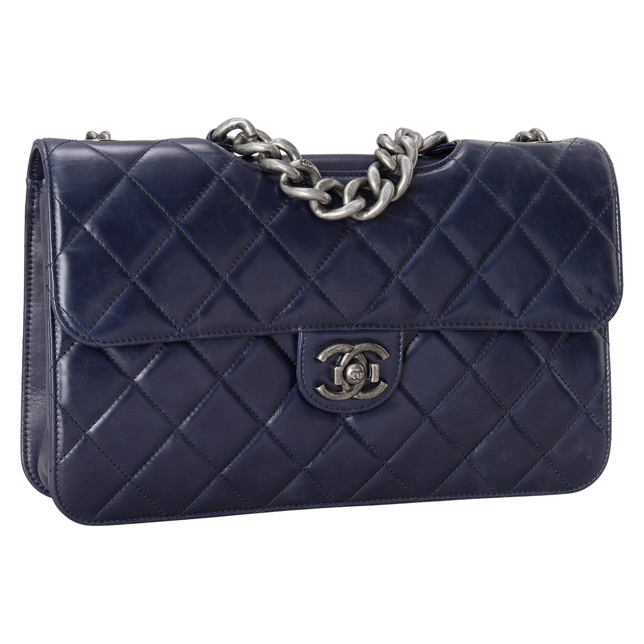 CHANEL(USED)샤넬 A66435 시즌 퍼펙트 엣지 라지 플랩백