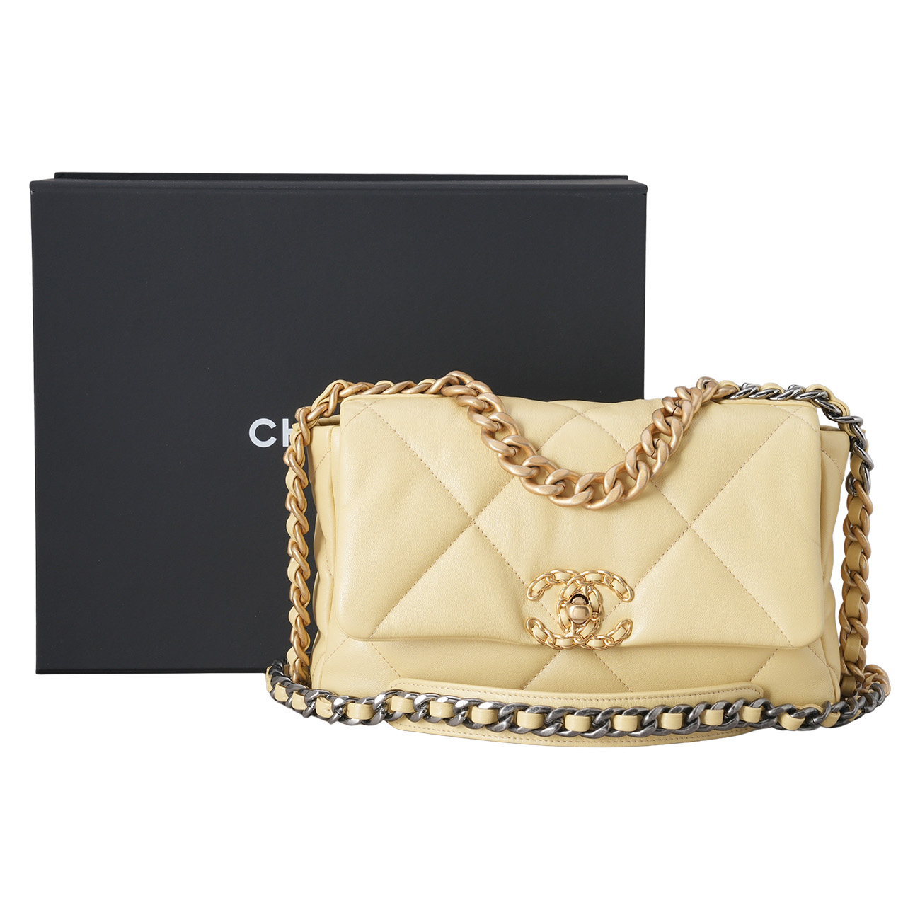 CHANEL(USED)샤넬 19백 미듐