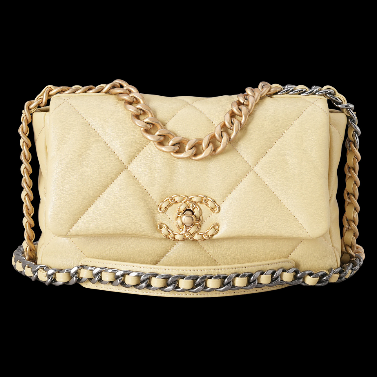 CHANEL(USED)샤넬 19백 미듐