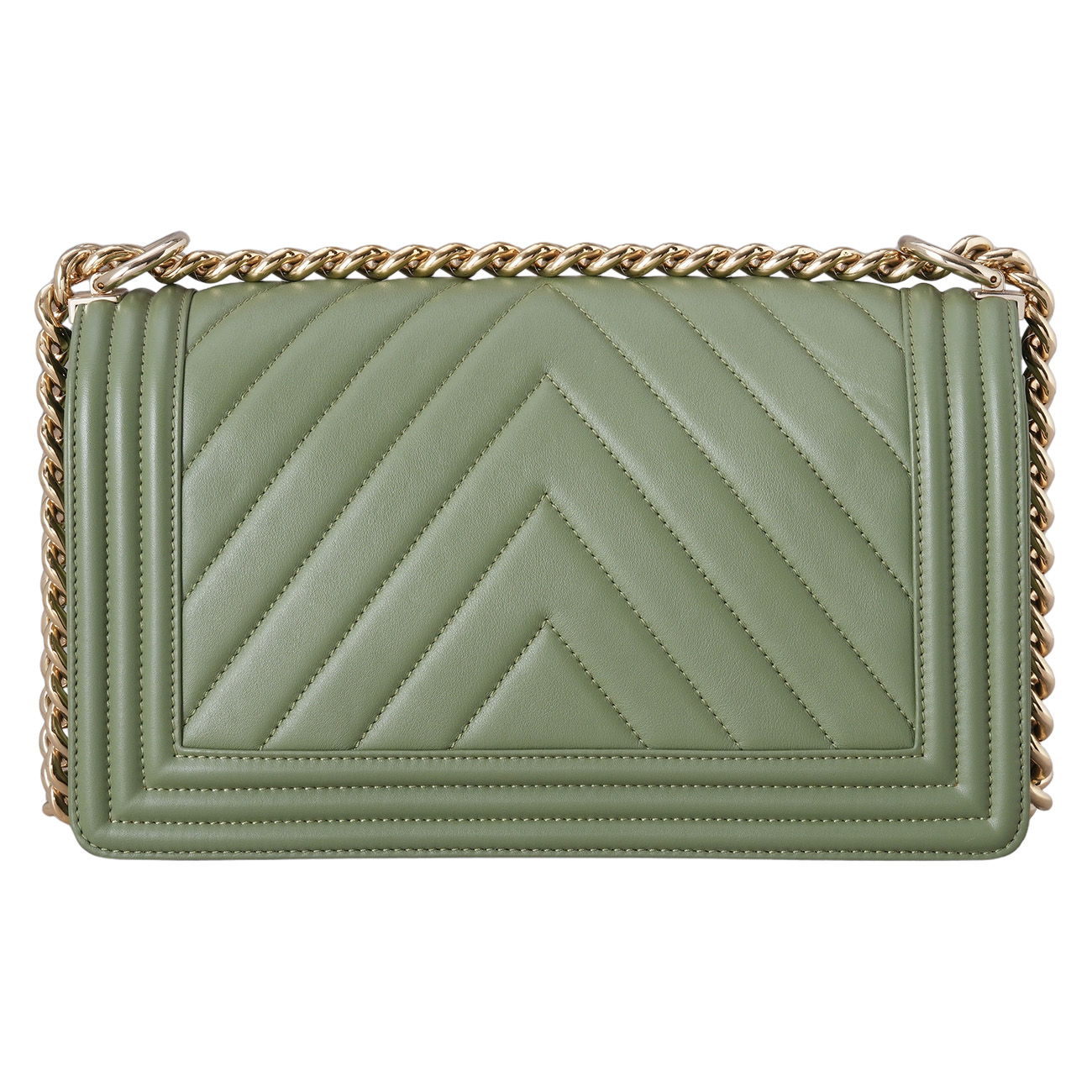 CHANEL(USED)샤넬 보이샤넬 쉐브론 미듐